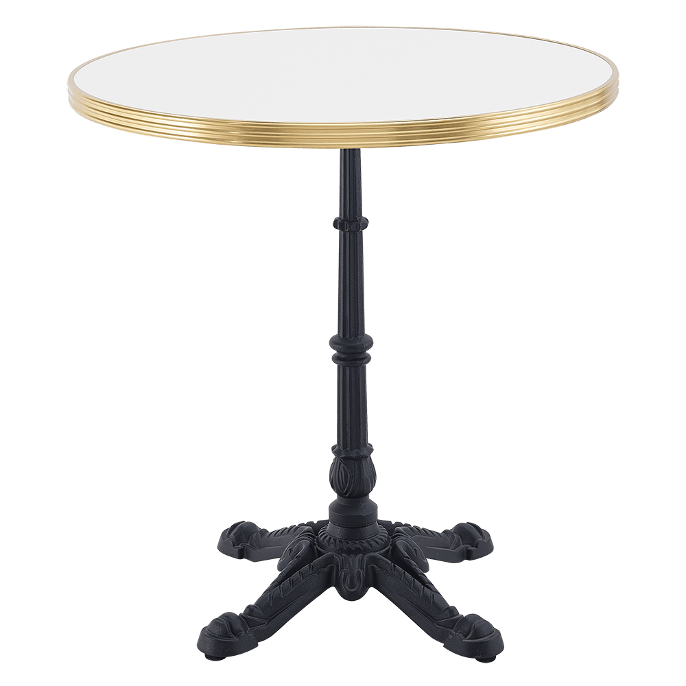 COMPACT HPL TABLE  WITH METAL EDGE