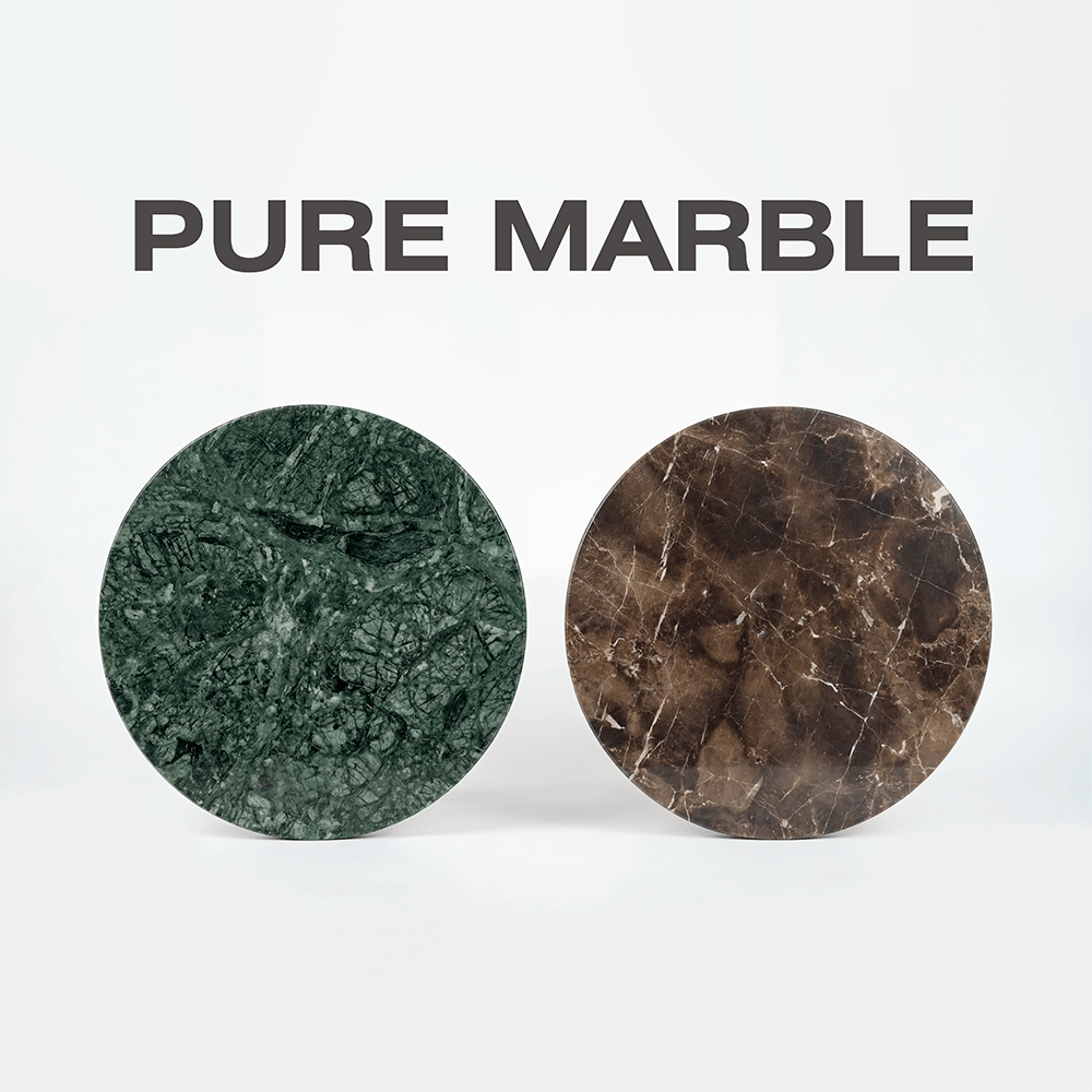 pure marble table