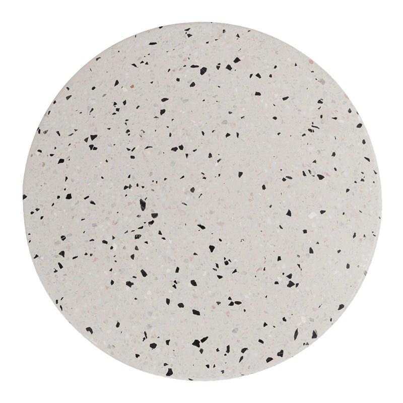 terrazzo round table top