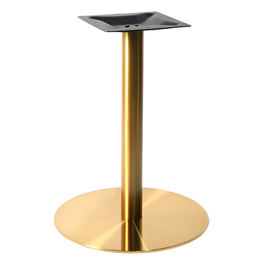 stainless table base