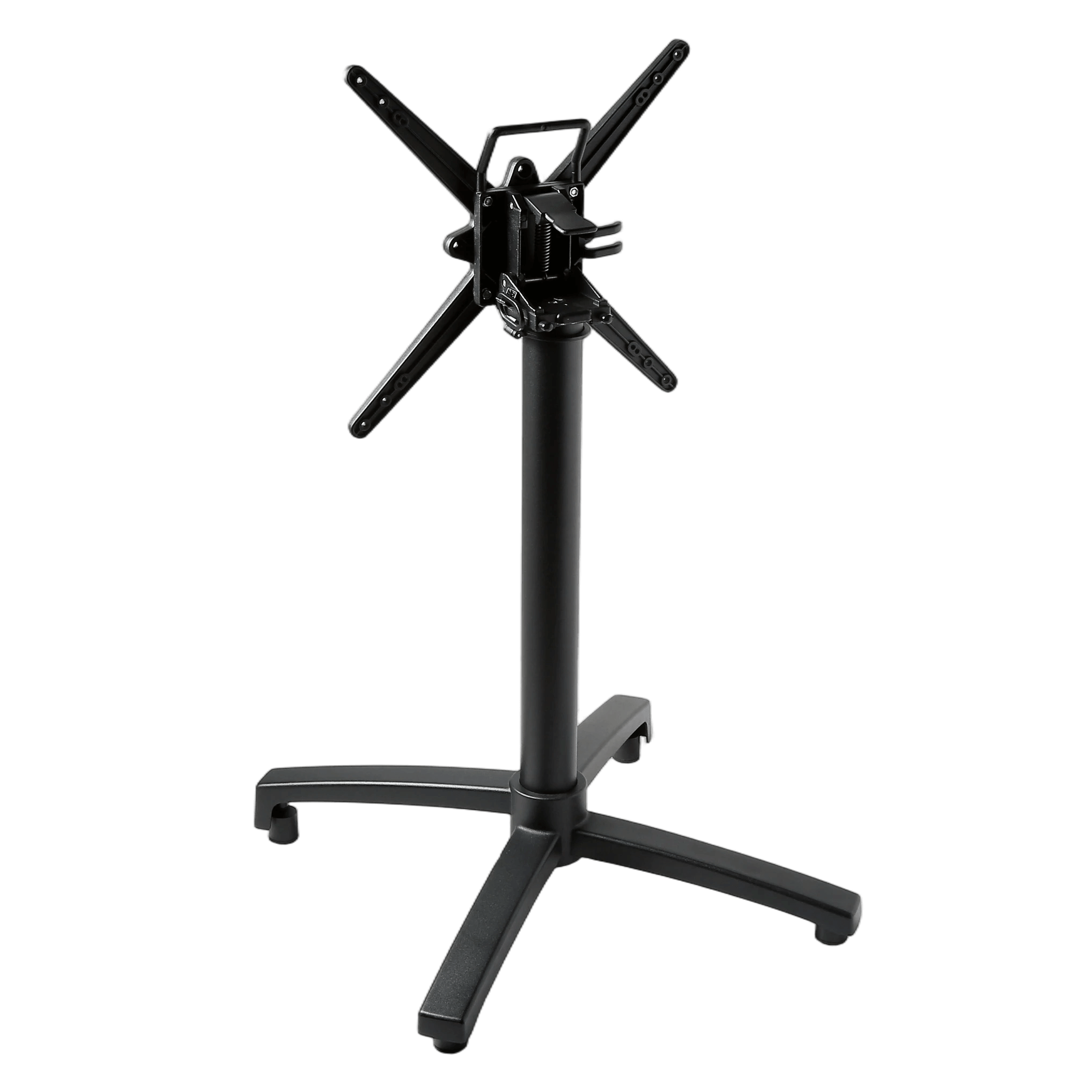 aluminum self-stabilizing table base
